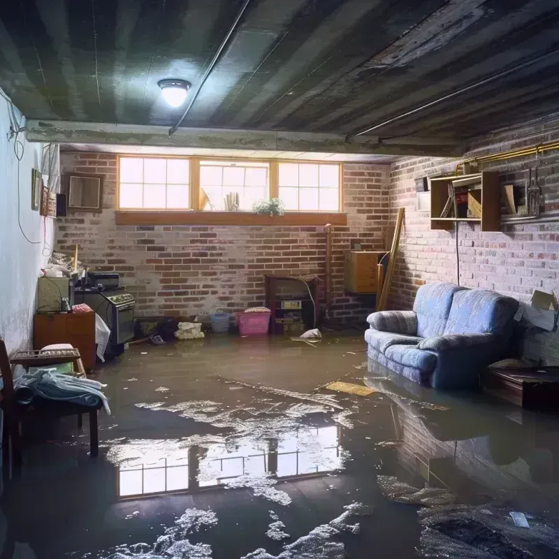 Flooded Basement Cleanup in Luyando, PR